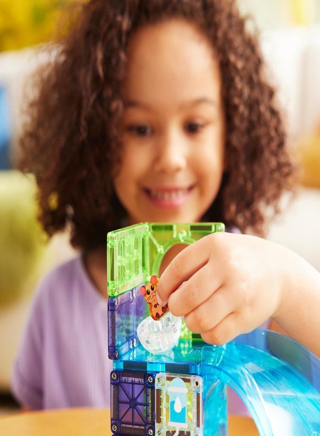 ماجنا-تايلز مجموعة بناء مغناطيسية مكونة من 13 قطعة على شكل كرة هامستر من ماجنا تايلز، العلامة التجارية الأصلية للبناء المغناطيسي - Image 3